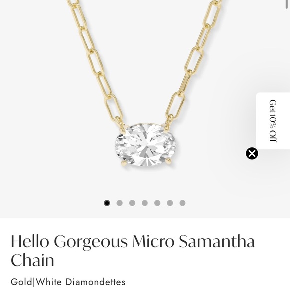 Jewelry - Melinda Maria Hello Gorgeous Micro Samantha Chain